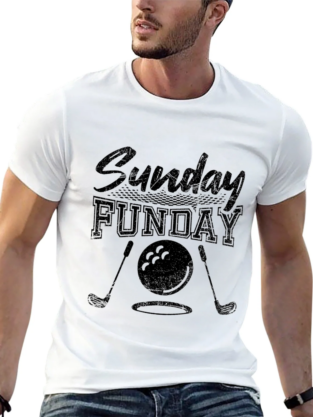 Sunday Funday Golf T-Shirt product image 12