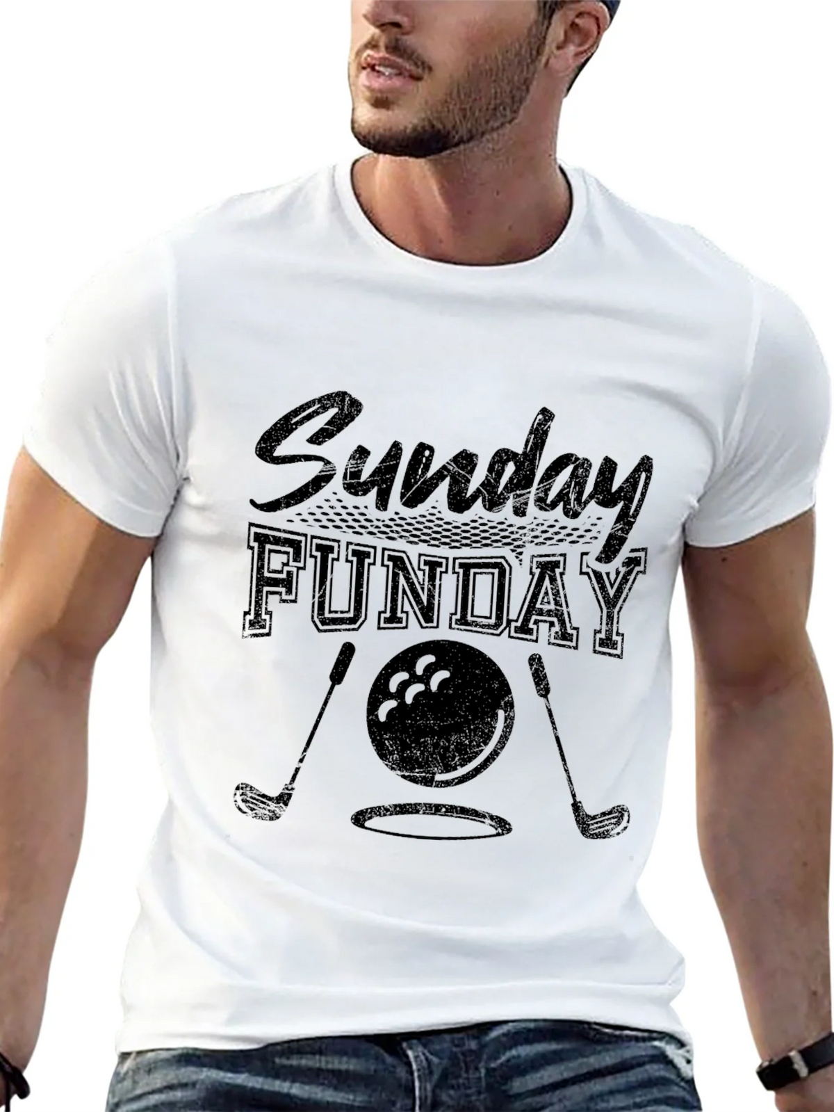 Sunday Funday Golf T-Shirt product image 12