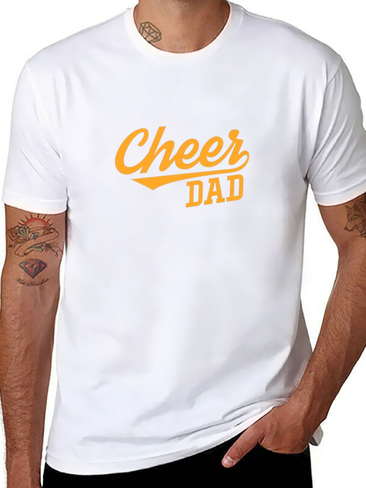 Cheer Dad Black T-Shirt product image 6