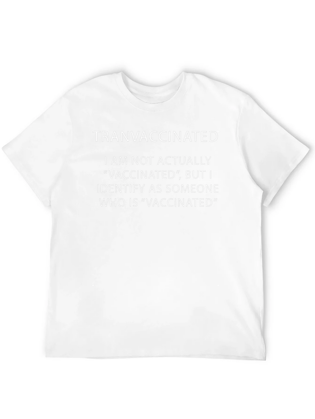 Tranvaccinated Novelty T-Shirt product image 11