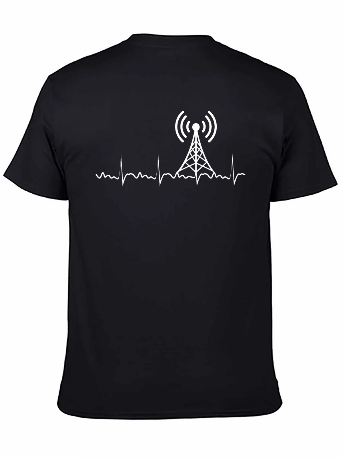 Radio Tower Heartbeat T-Shirt - Operator Gift product image 4