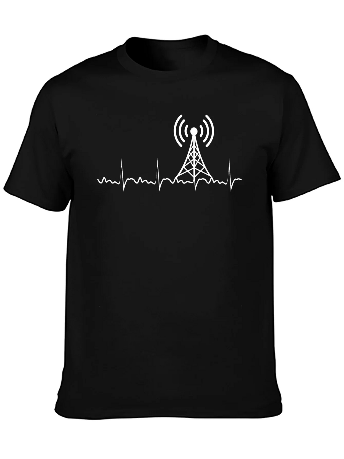 Radio Tower Heartbeat T-Shirt - Operator Gift product image 3