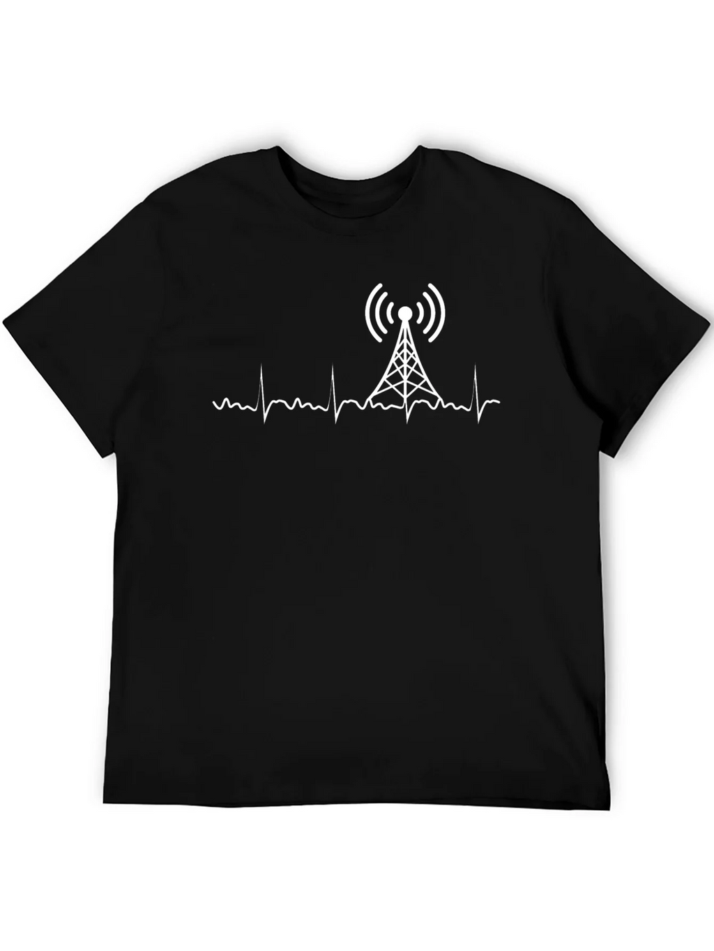 Radio Tower Heartbeat T-Shirt - Operator Gift product image 5
