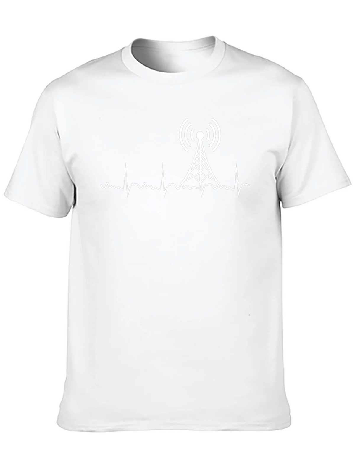 Radio Tower Heartbeat T-Shirt - Operator Gift product image 9
