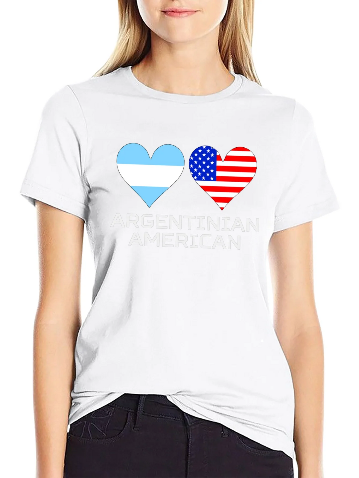 Argentinian American Pride T-Shirt product image 8