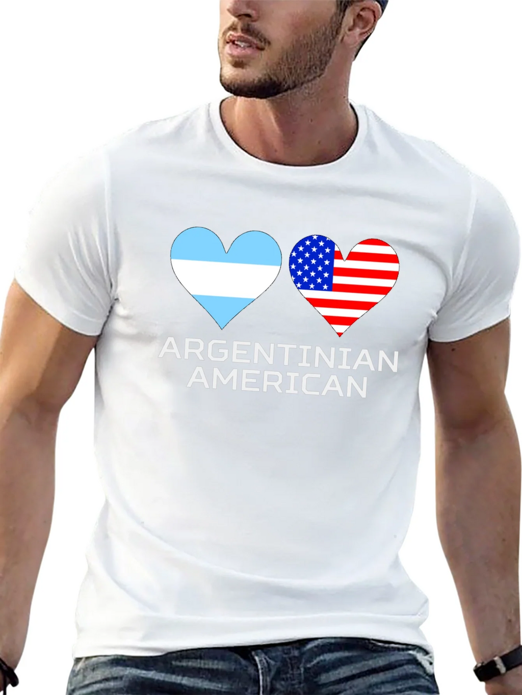 Argentinian American Pride T-Shirt product image 12