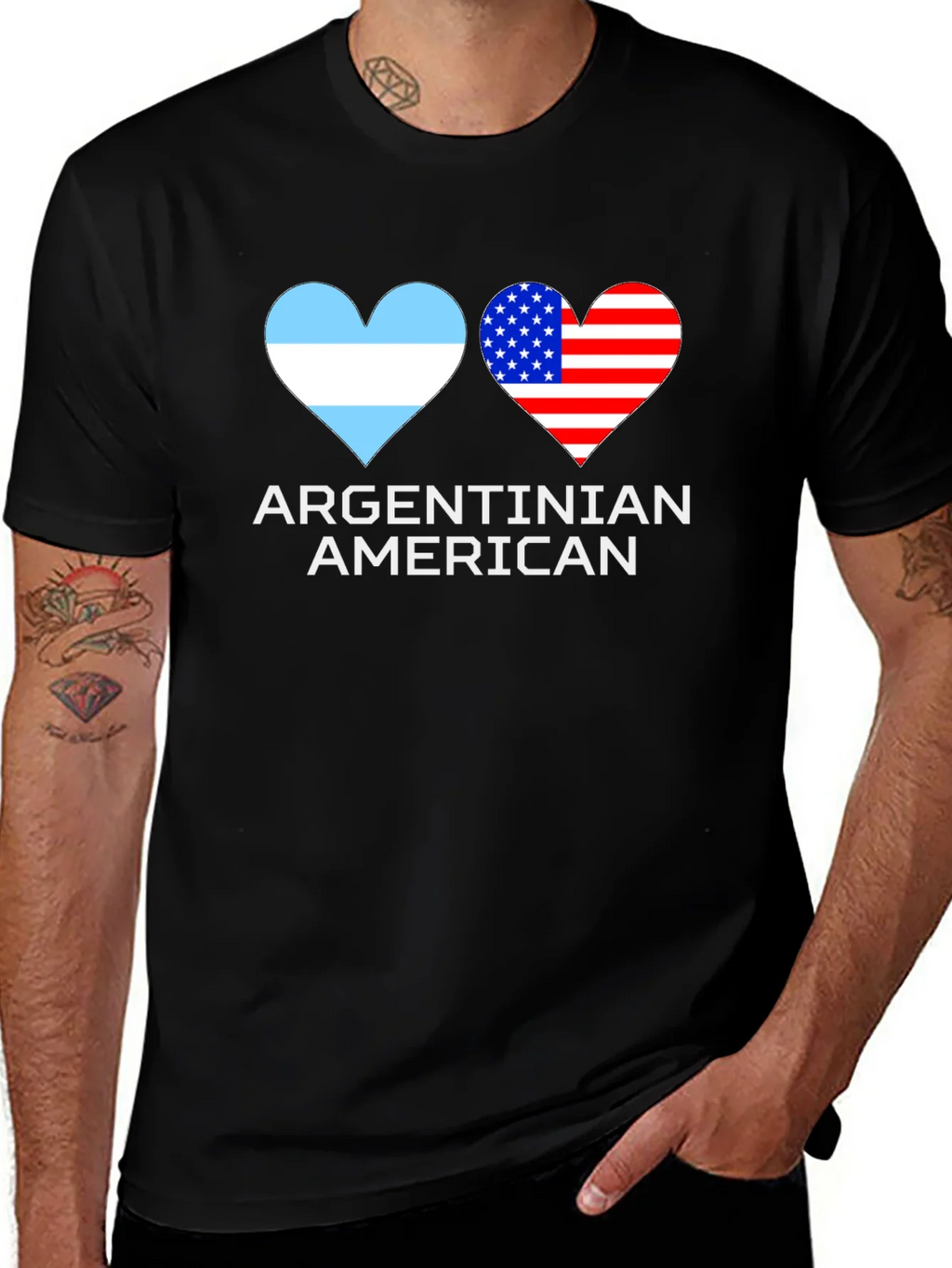Argentinian American Pride T-Shirt product image 1