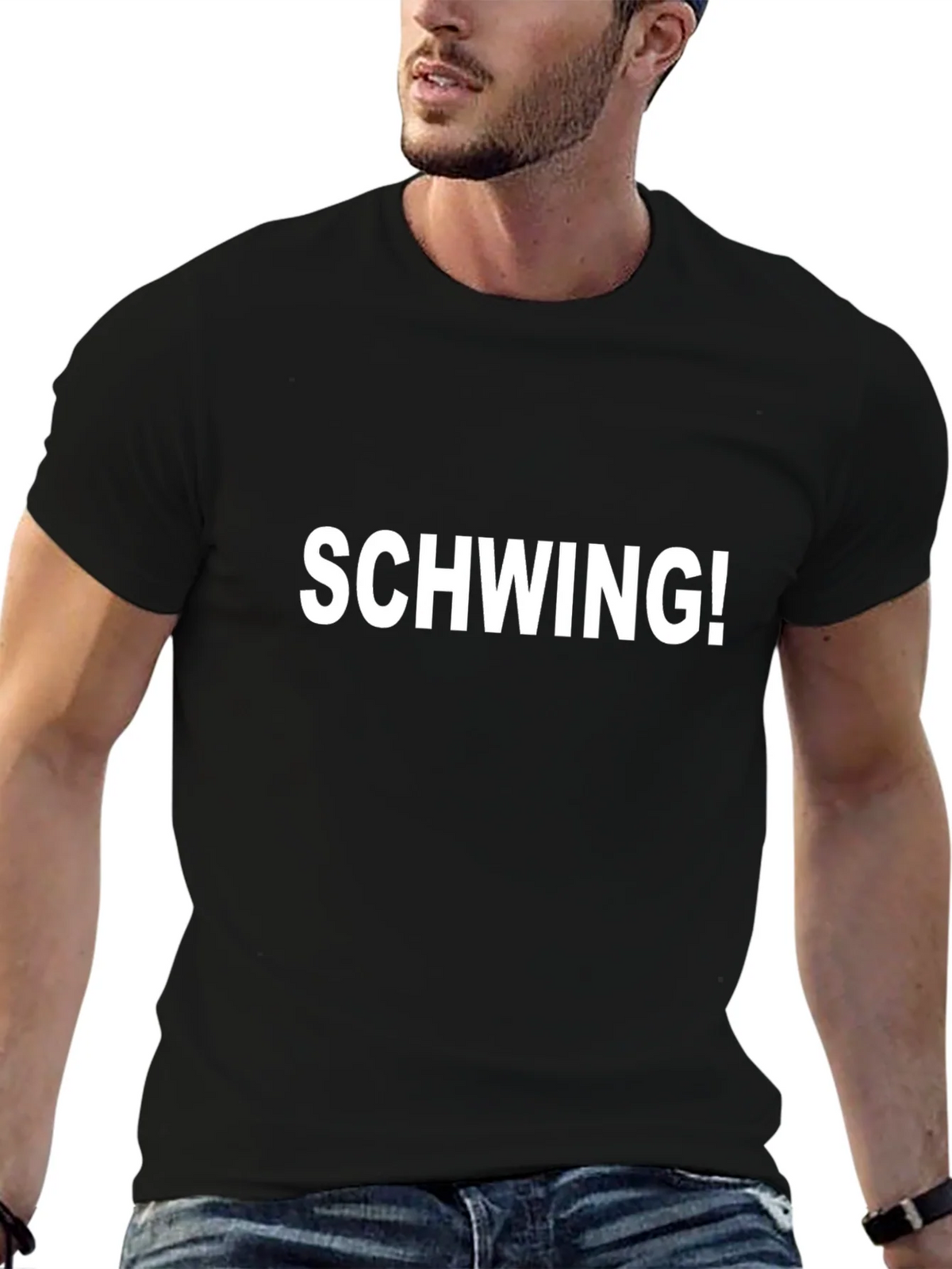Schwing! Graphic Tee - Bold Statement T-Shirt product image 6