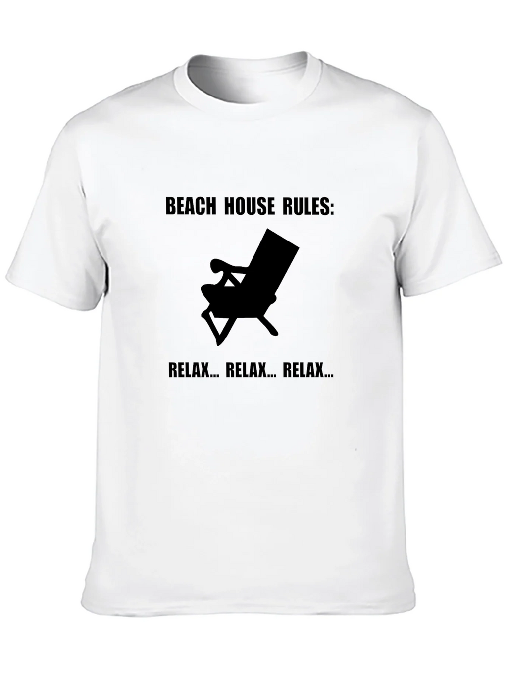 Beach House Rules Relax Graphic Tee - Comfort Fit product image 9