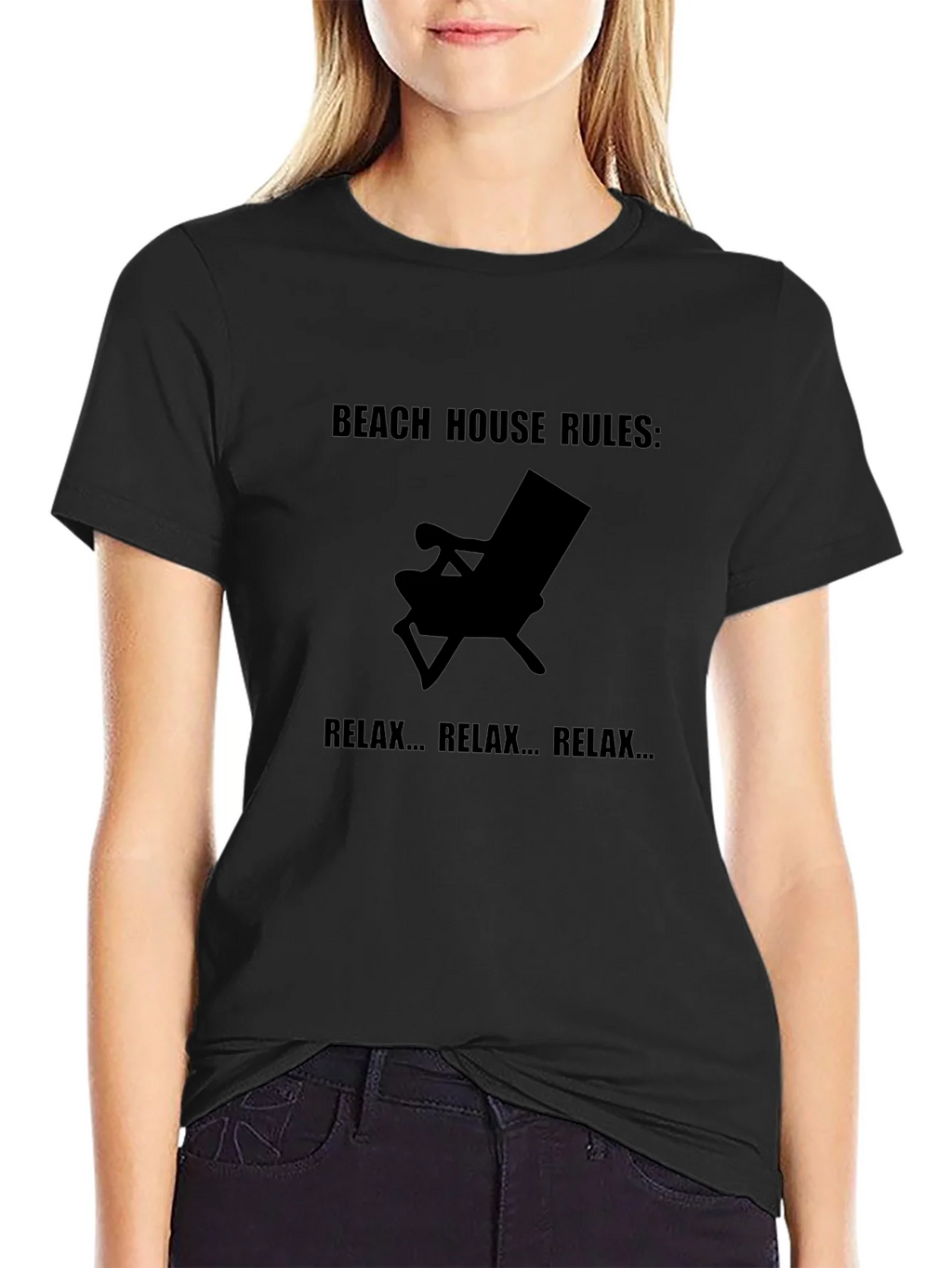 Beach House Rules Relax Graphic Tee - Comfort Fit product image 2