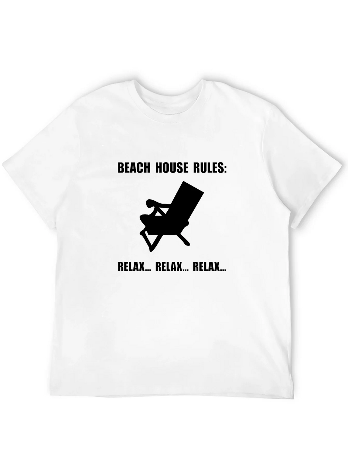 Beach House Rules Relax Graphic Tee - Comfort Fit product image 11