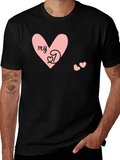 My Dear Heart Graphic Tee - Stylish Mens T-Shirt product image 1