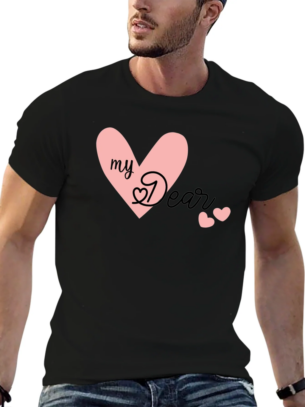 My Dear Heart Graphic Tee - Stylish Mens T-Shirt product image 6