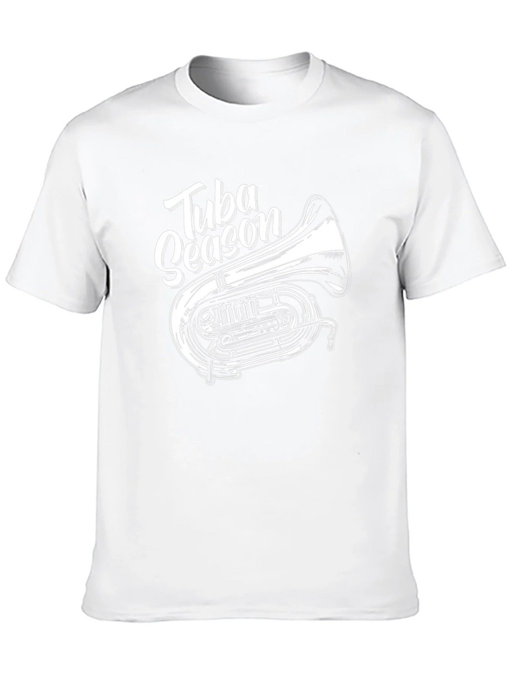 Tuba Season Black Graphic T-Shirt product image 9