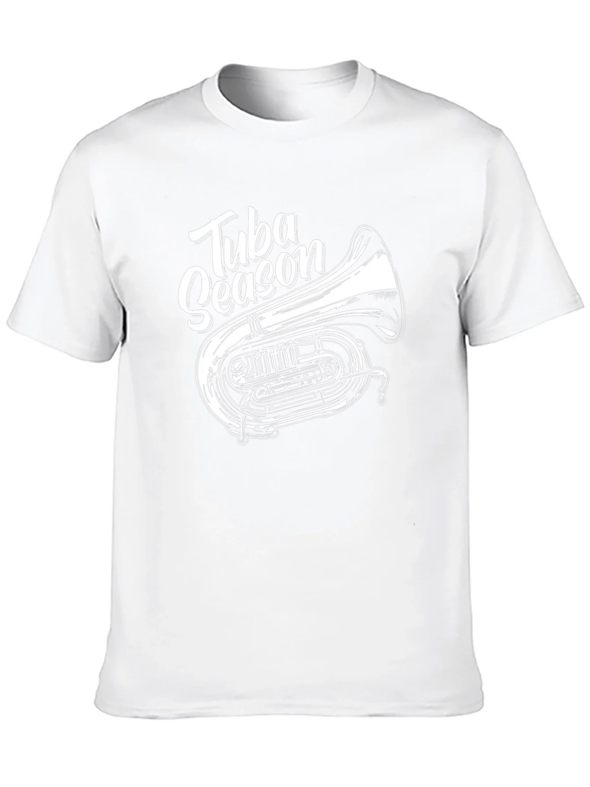 Tuba Season Black Graphic T-Shirt product image 9
