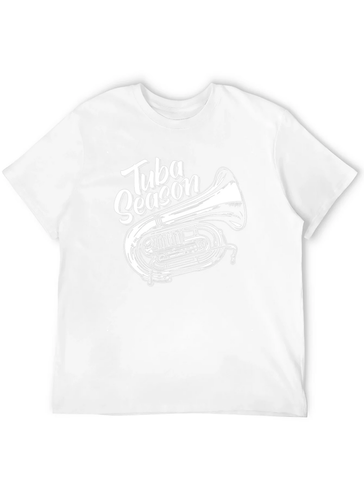 Tuba Season Black Graphic T-Shirt product image 11
