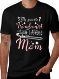 Trombonist Mom Graphic T-Shirt product image 1