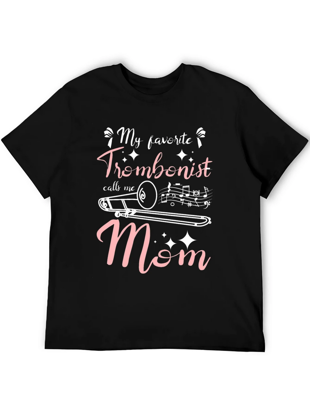 Trombonist Mom Graphic T-Shirt product image 5
