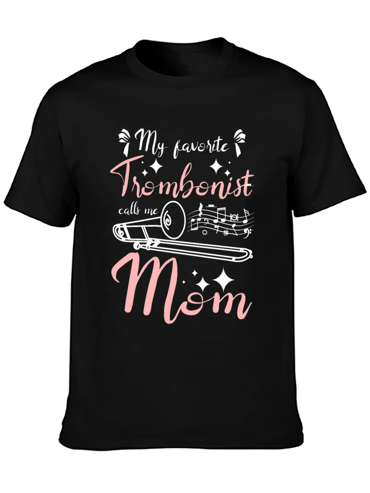 Trombonist Mom Graphic T-Shirt product image 3