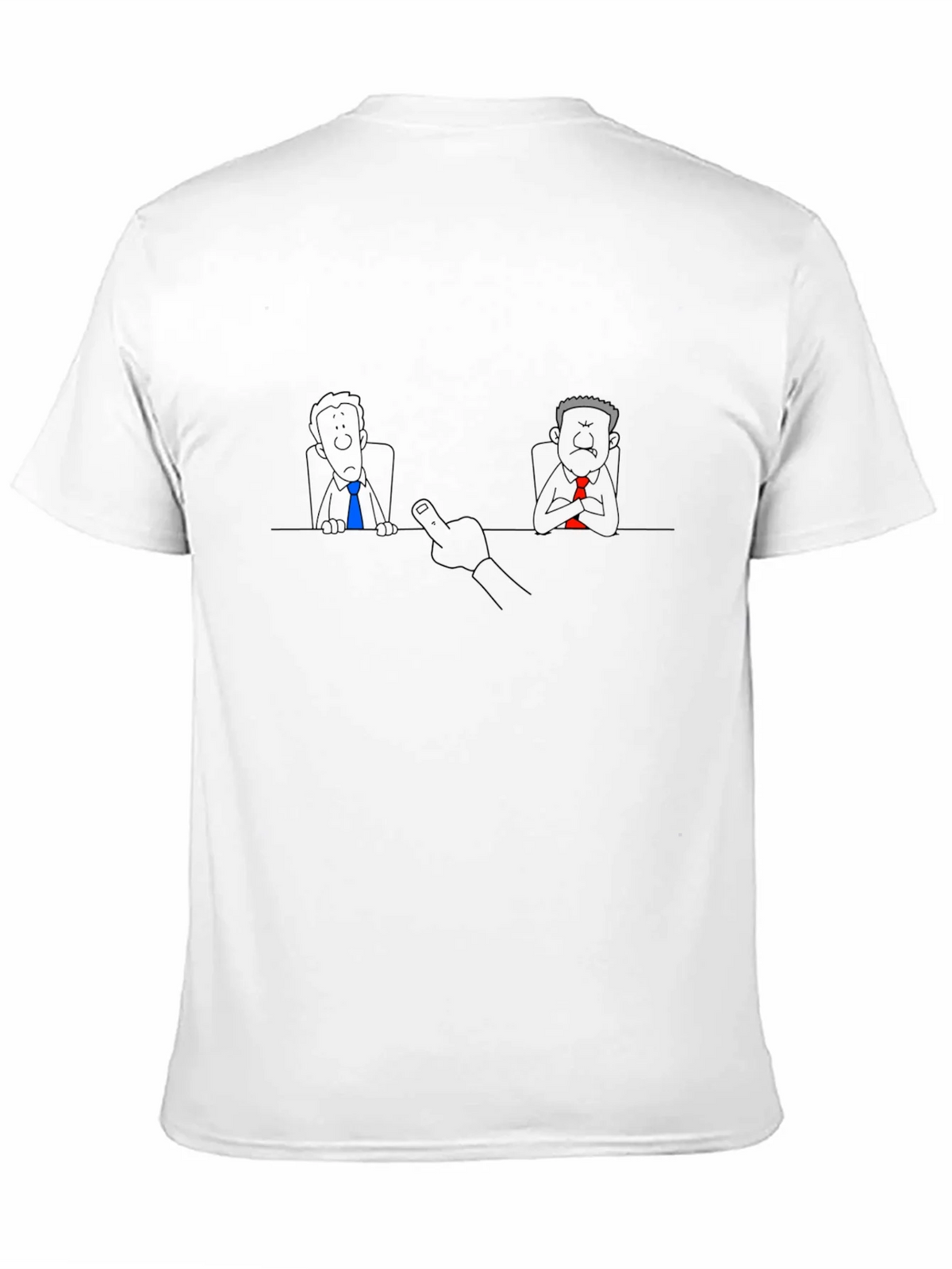 Funny Middle Finger Boss Meeting T-Shirt product image 7