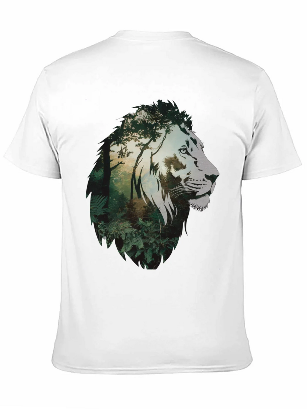 Lion Jungle Graphic Tee - Mens Black T-Shirt product image 10