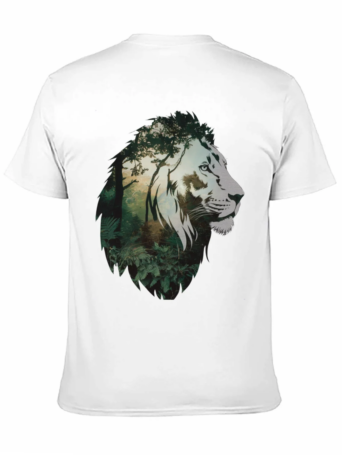 Lion Jungle Graphic Tee - Mens Black T-Shirt product image 10