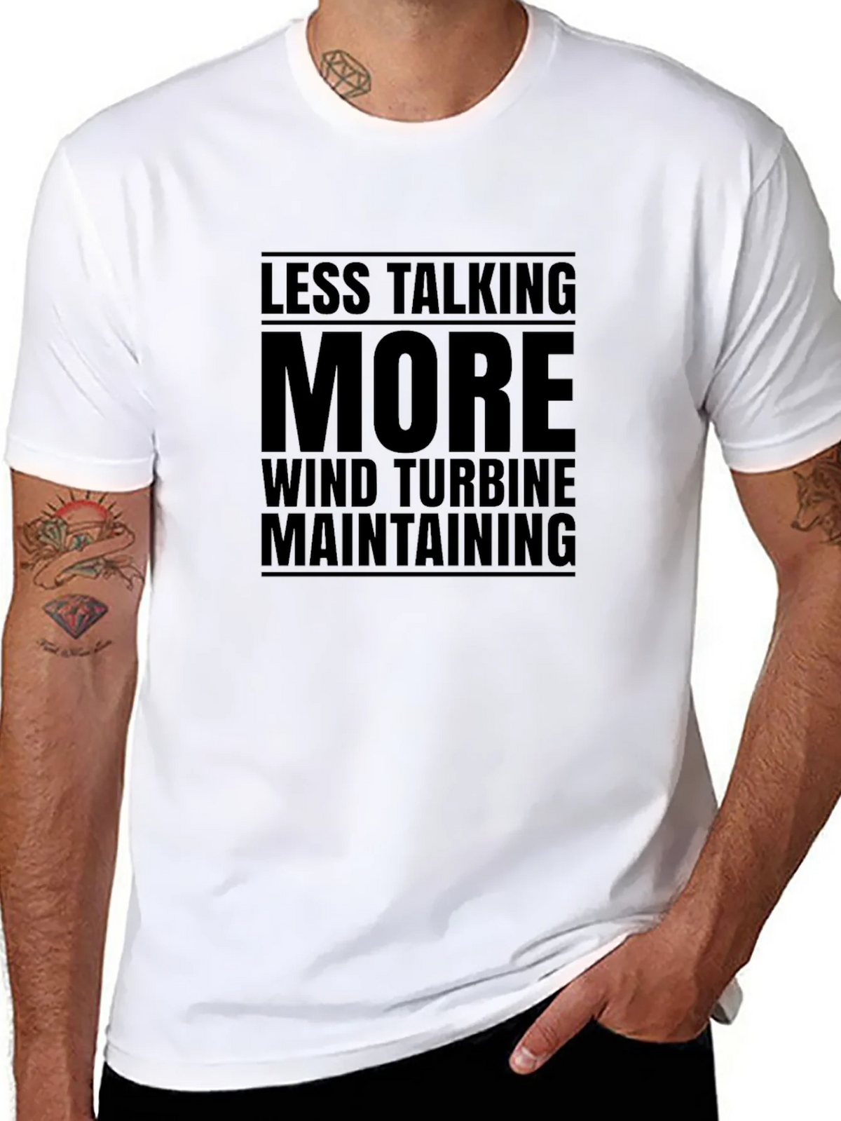 Wind Turbine Maintenance T-Shirt - Funny Work Tee product image 7