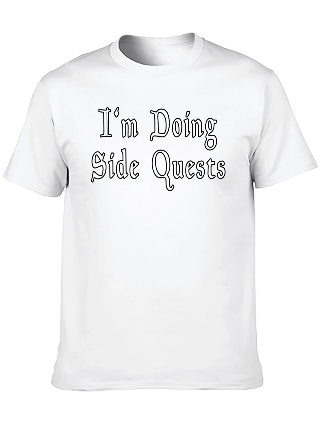 Im Doing Side Quests Black T-Shirt - Gamer Style product image 9