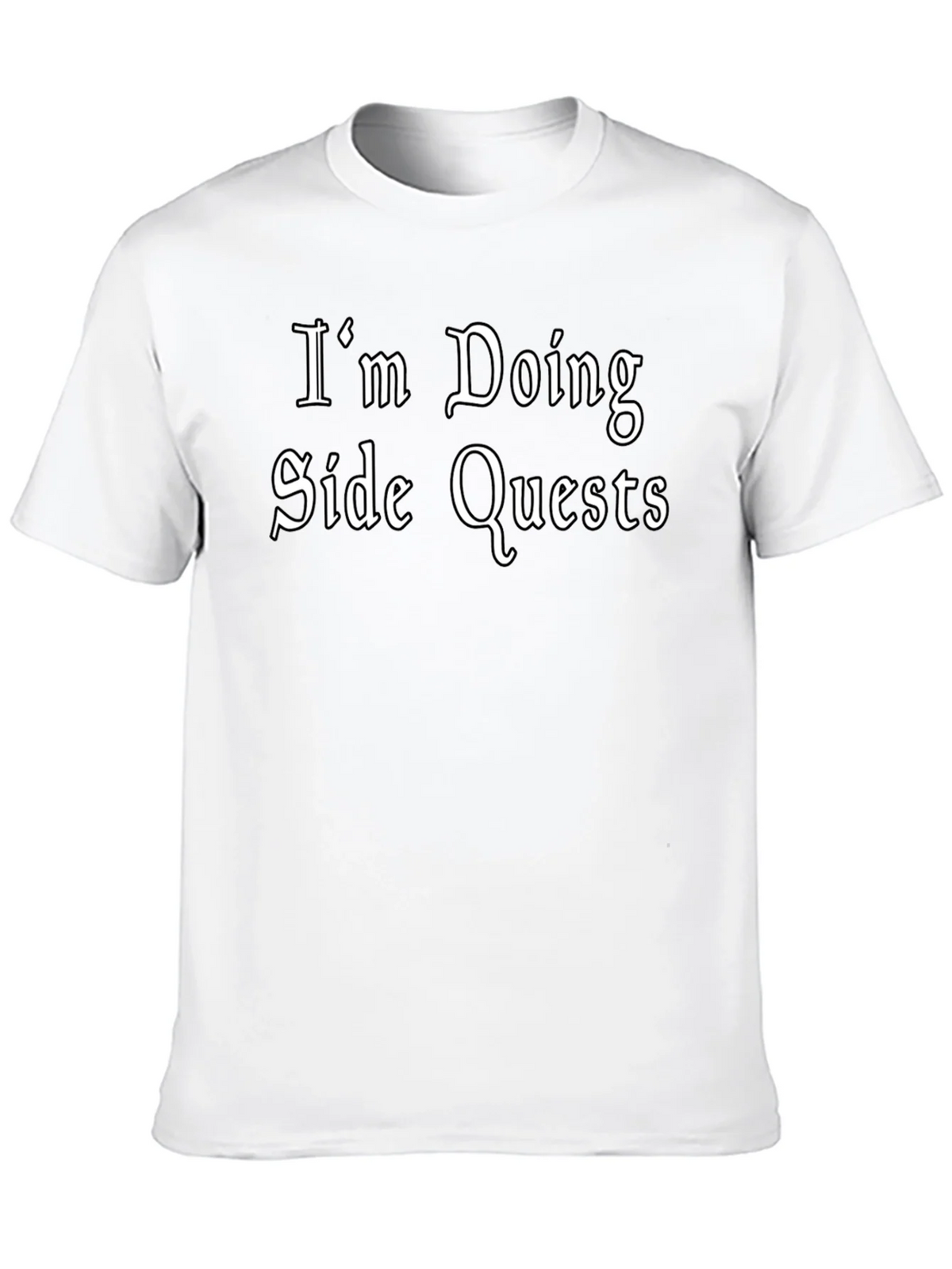 Im Doing Side Quests Black T-Shirt - Gamer Style product image 9