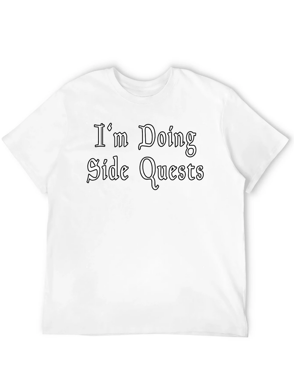 Im Doing Side Quests Black T-Shirt - Gamer Style product image 11