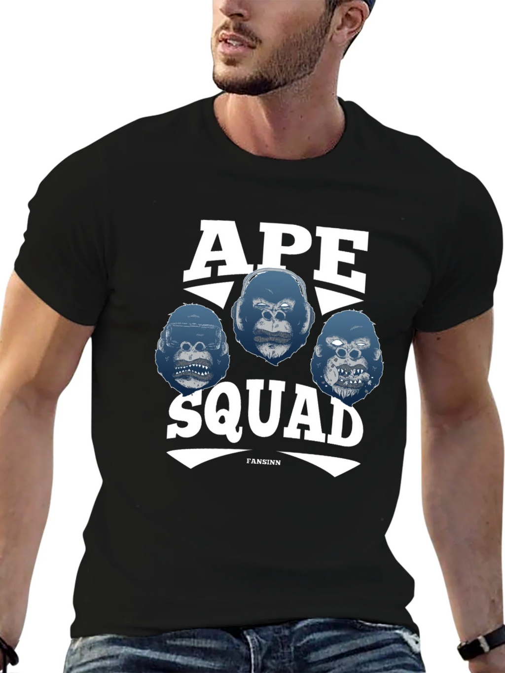 Ape Squad Graphic T-Shirt product image 6