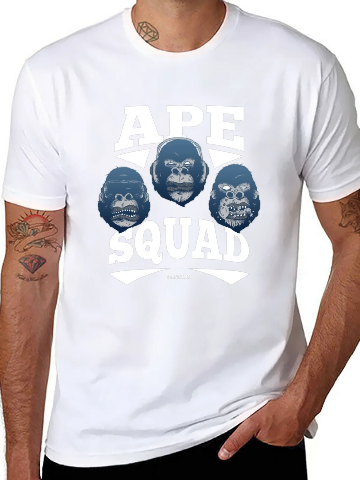 Ape Squad Graphic T-Shirt product image 7