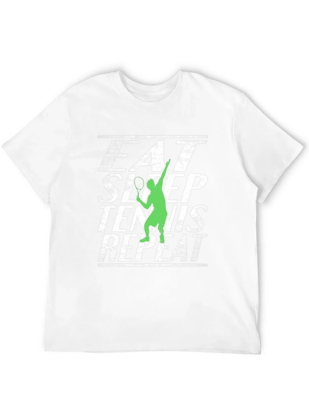Eat Sleep Tennis Repeat Graphic Tee product image 11
