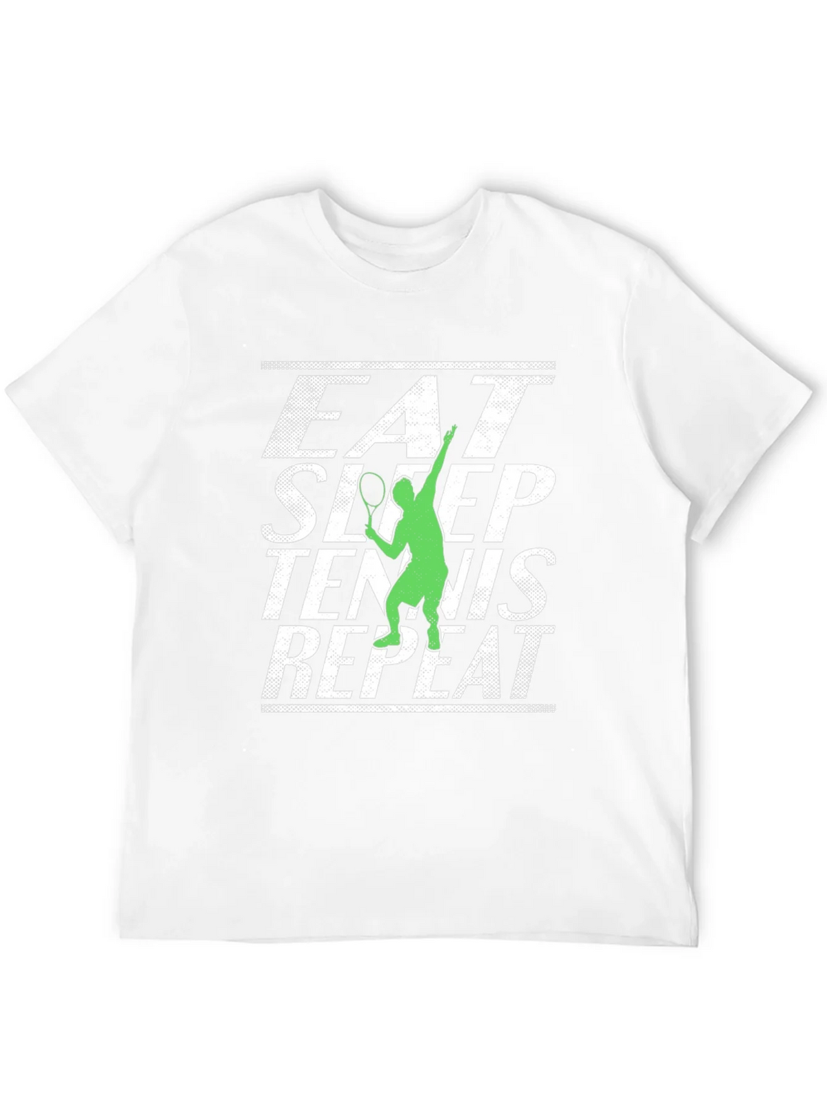Eat Sleep Tennis Repeat Graphic Tee product image 11