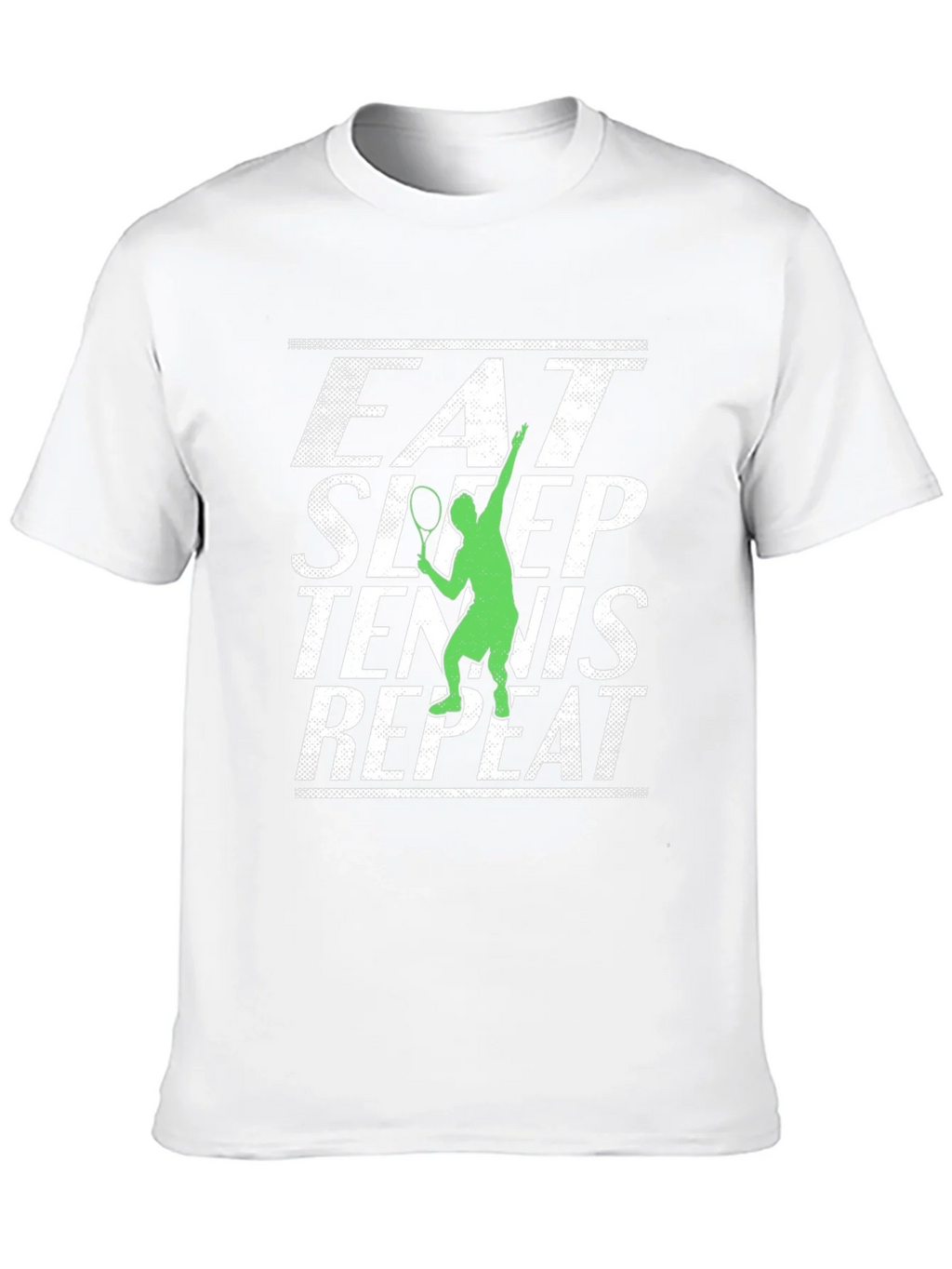 Eat Sleep Tennis Repeat Graphic Tee product image 9