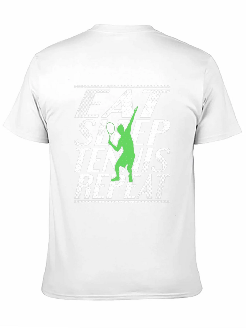 Eat Sleep Tennis Repeat Graphic Tee product image 10