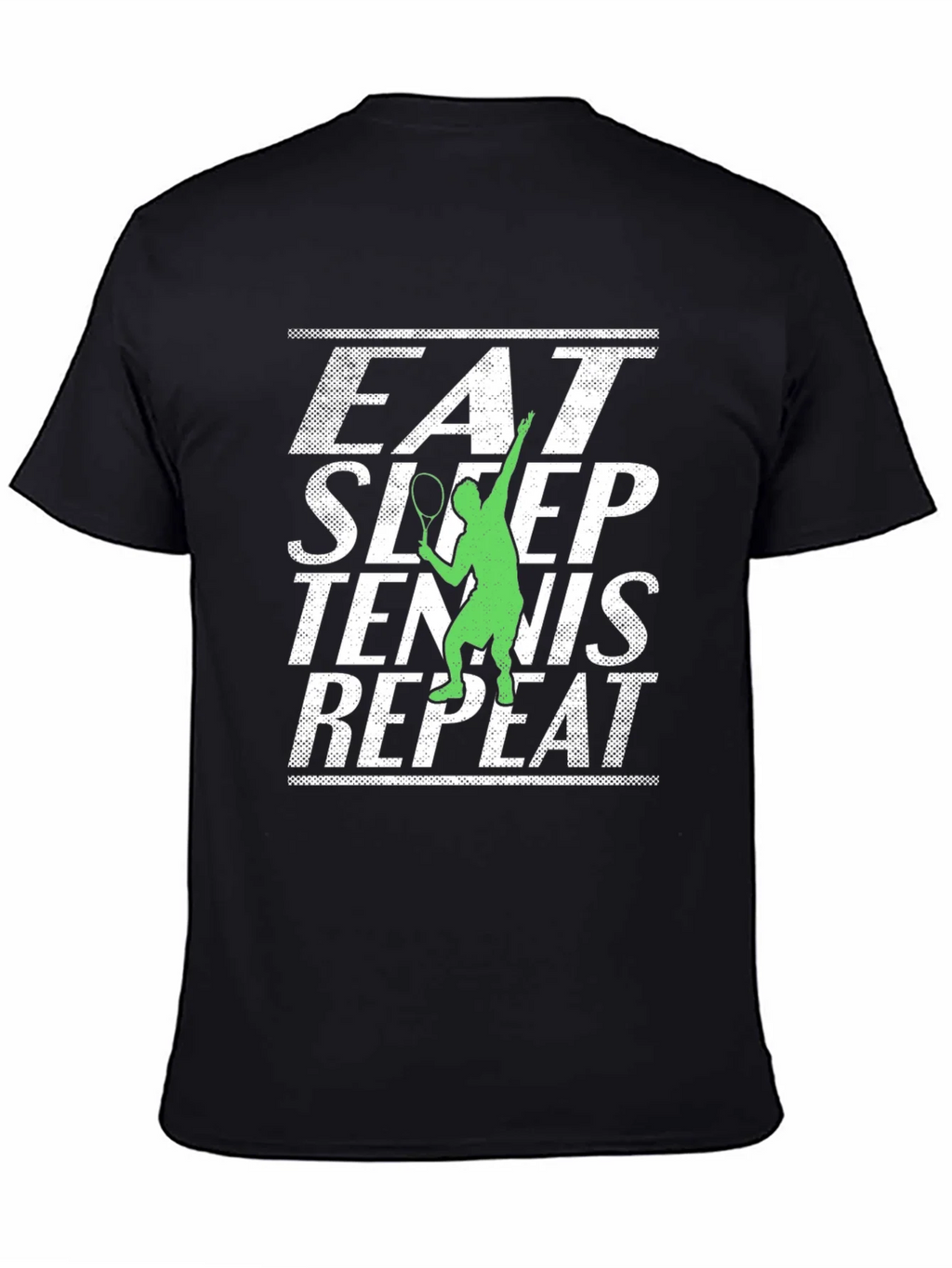 Eat Sleep Tennis Repeat Graphic Tee product image 4