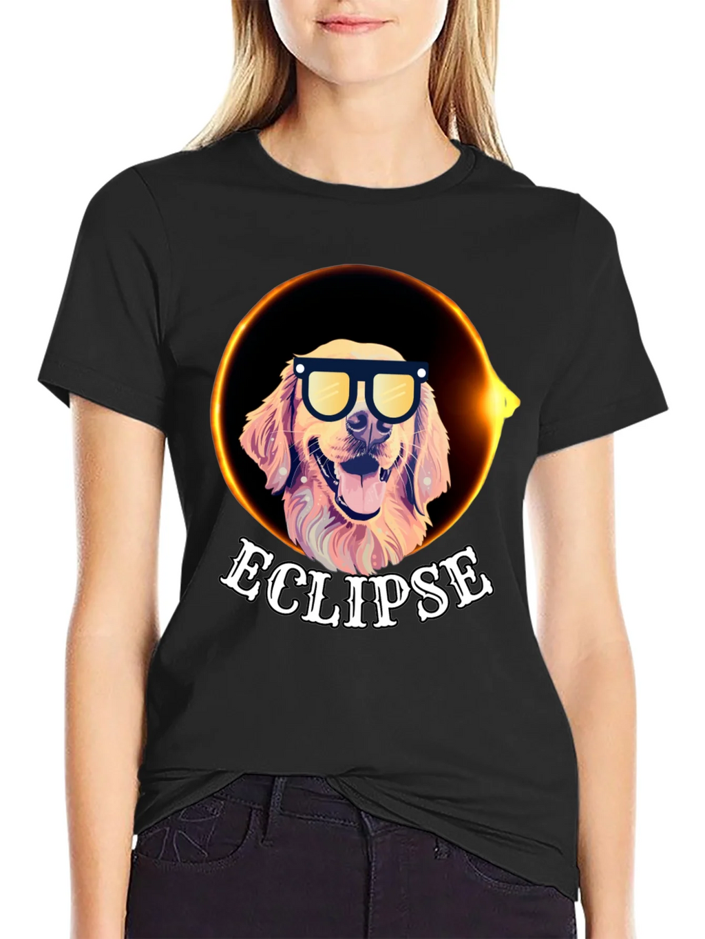 Eclipse Dog T-Shirt product image 2
