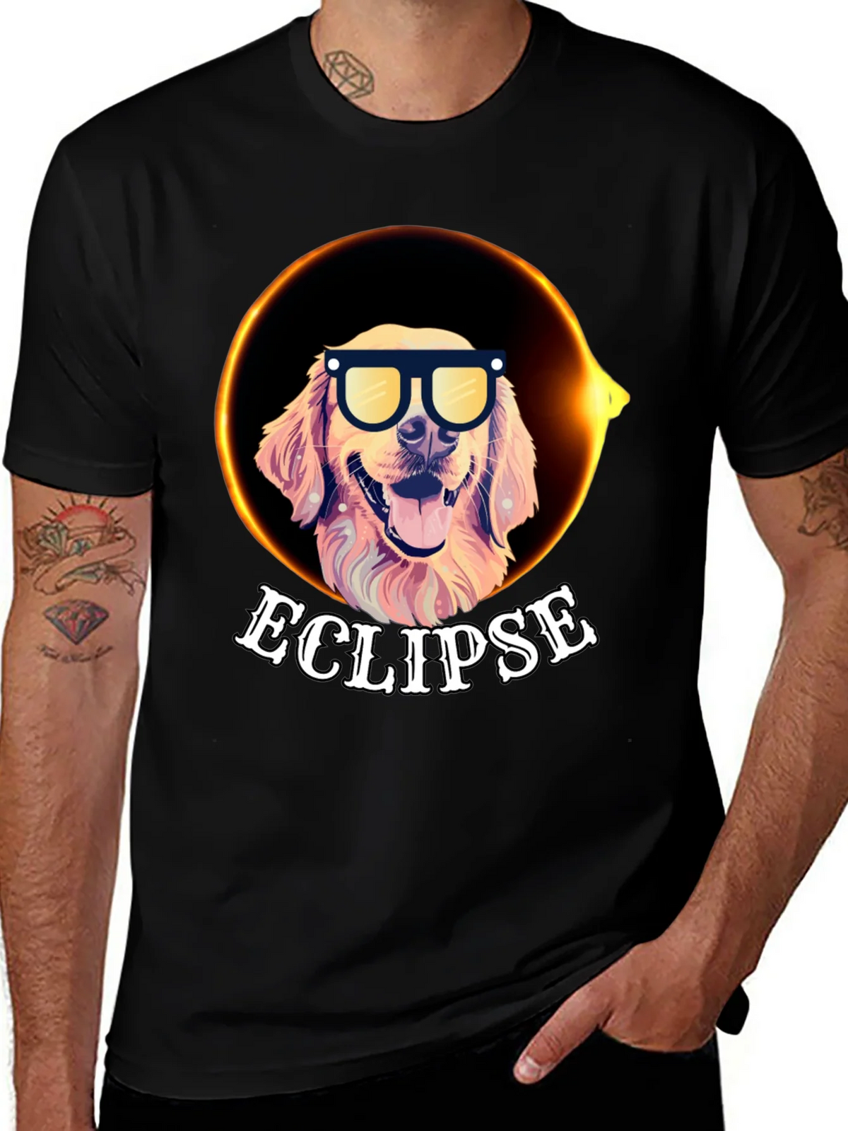 Eclipse Dog T-Shirt product image 1