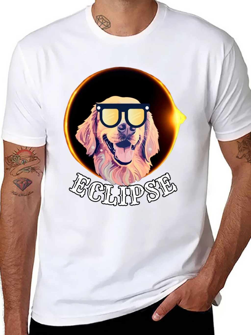 Eclipse Dog T-Shirt product image 7