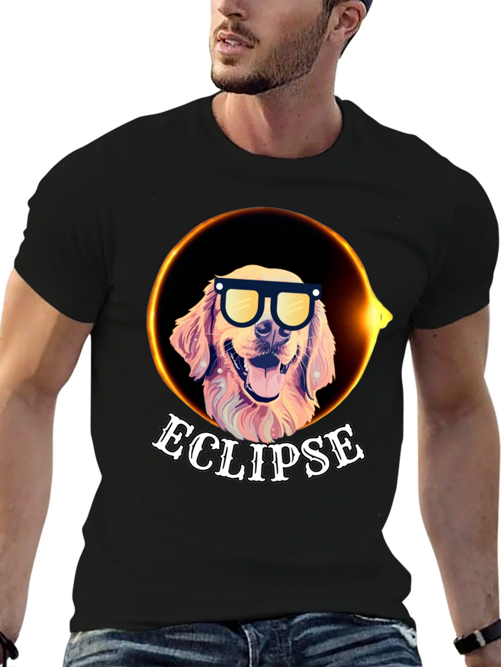 Eclipse Dog T-Shirt product image 6