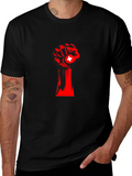 Red Fist Switzerland Flag Graphic Tee product image 1
