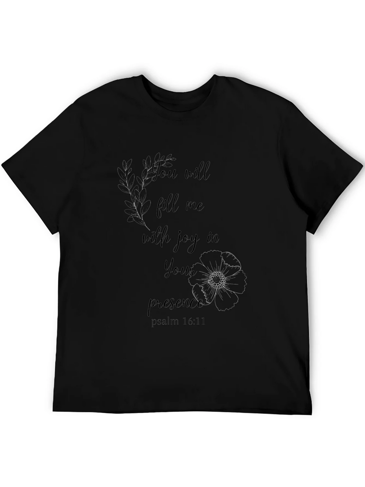 Joyful Presence T-Shirt - Stylish Christian Apparel product image 3