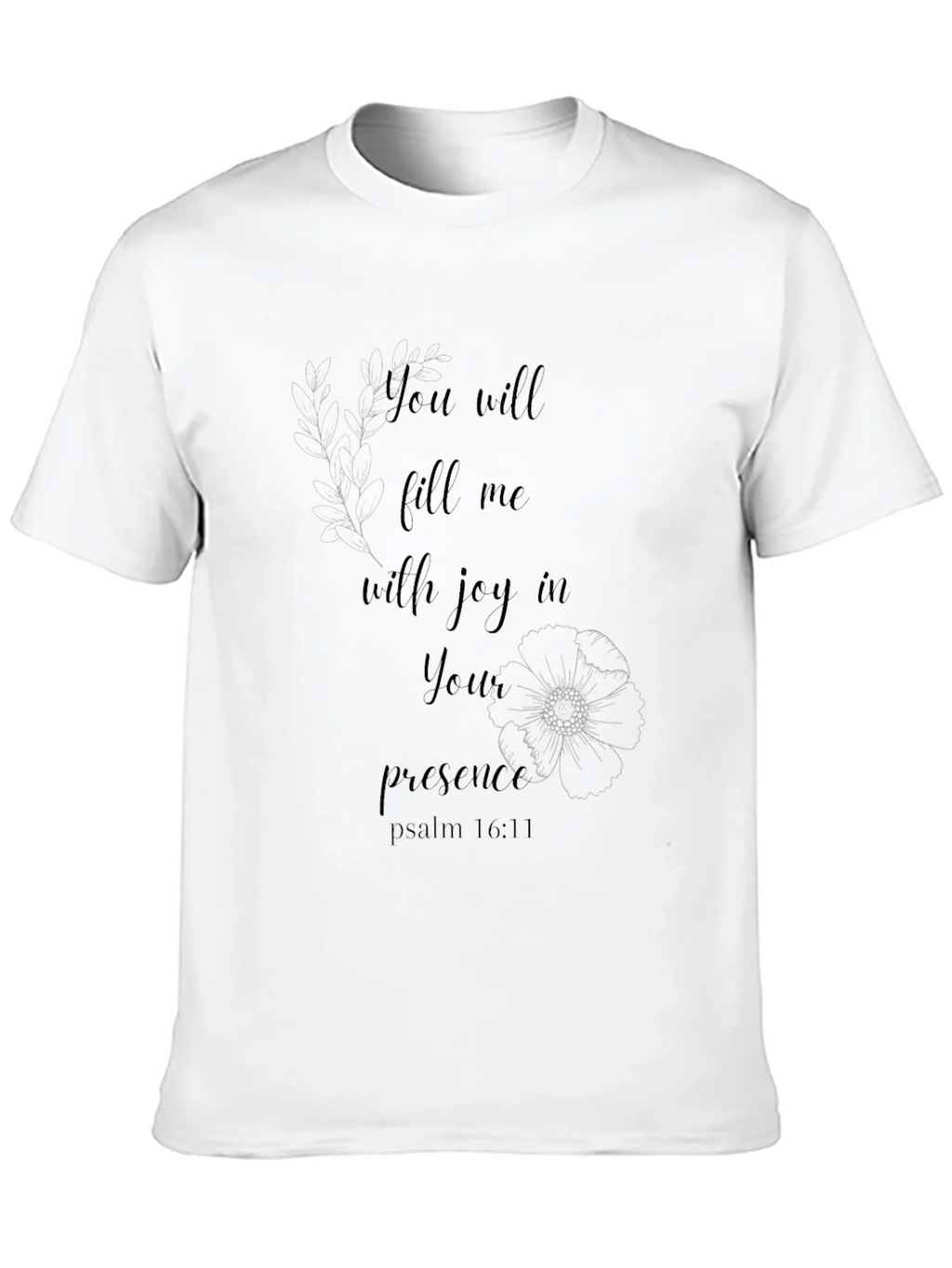 Joyful Presence T-Shirt - Stylish Christian Apparel product image 4