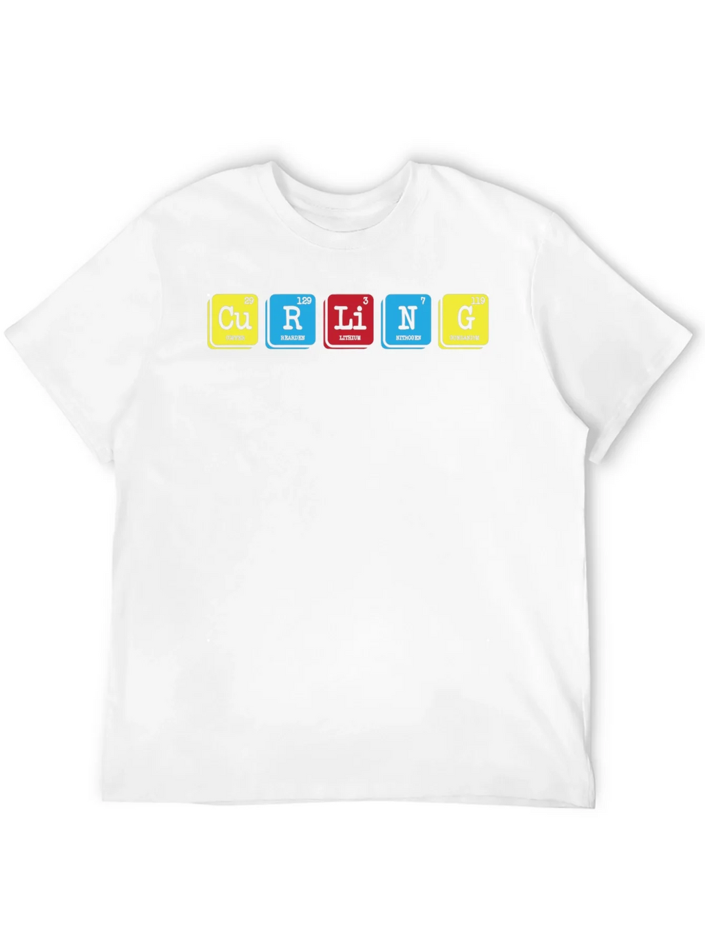 Curling Periodic Table T-Shirt product image 11