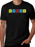 Curling Periodic Table T-Shirt product image 1