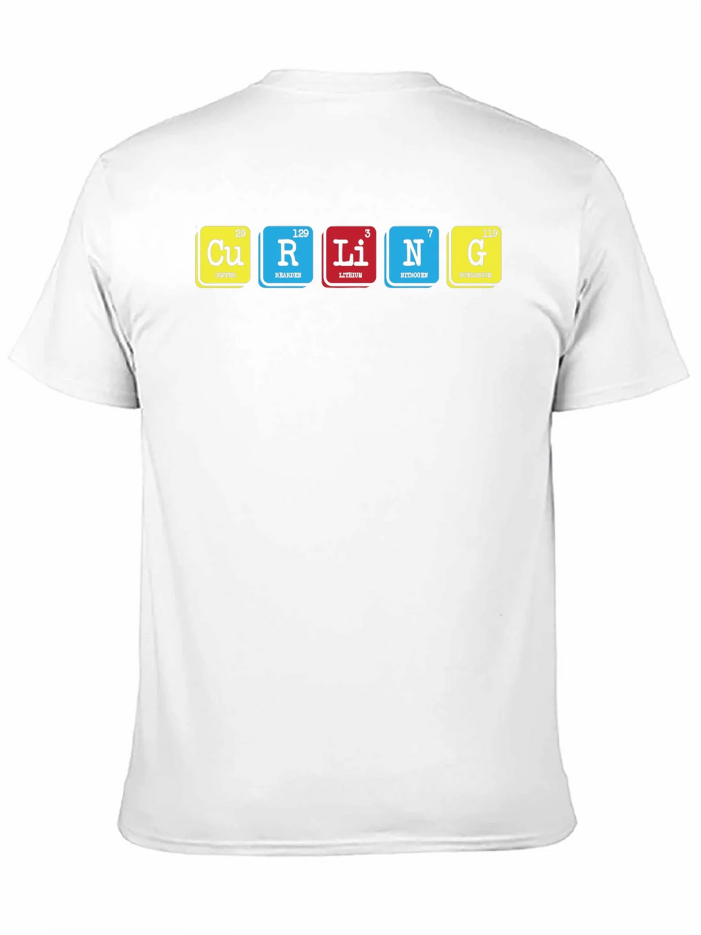 Curling Periodic Table T-Shirt product image 10