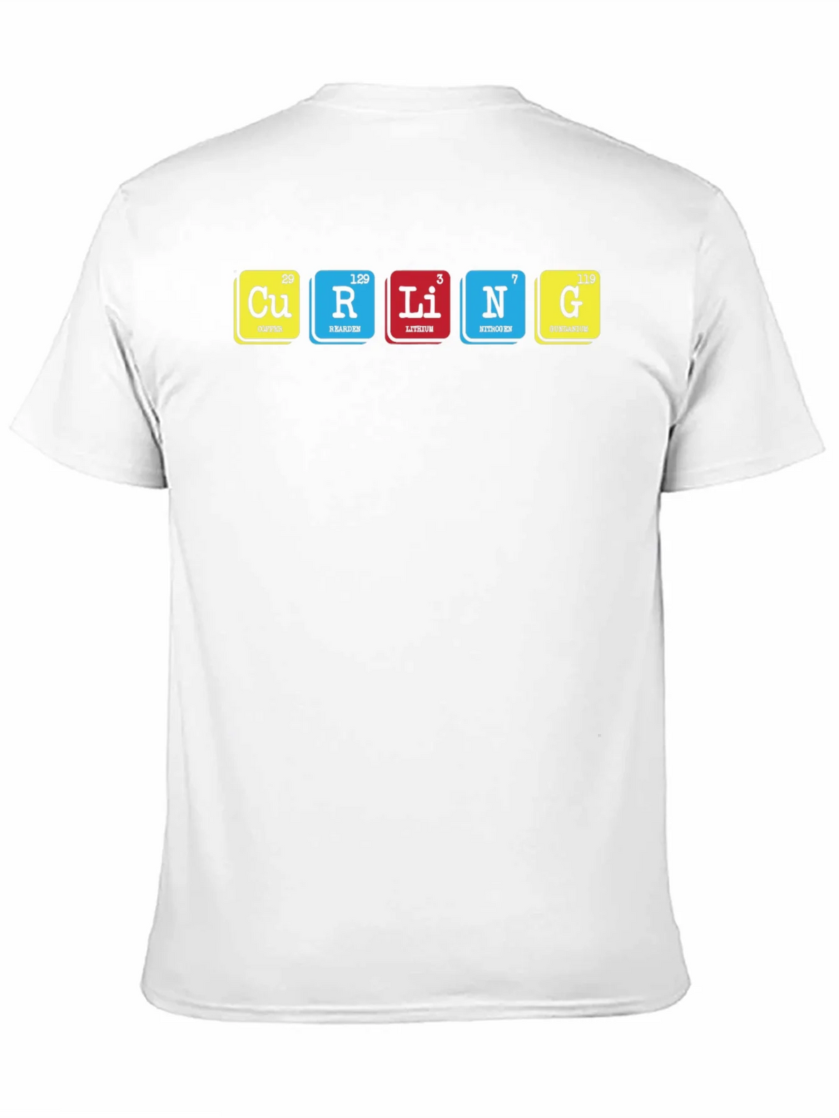 Curling Periodic Table T-Shirt product image 10