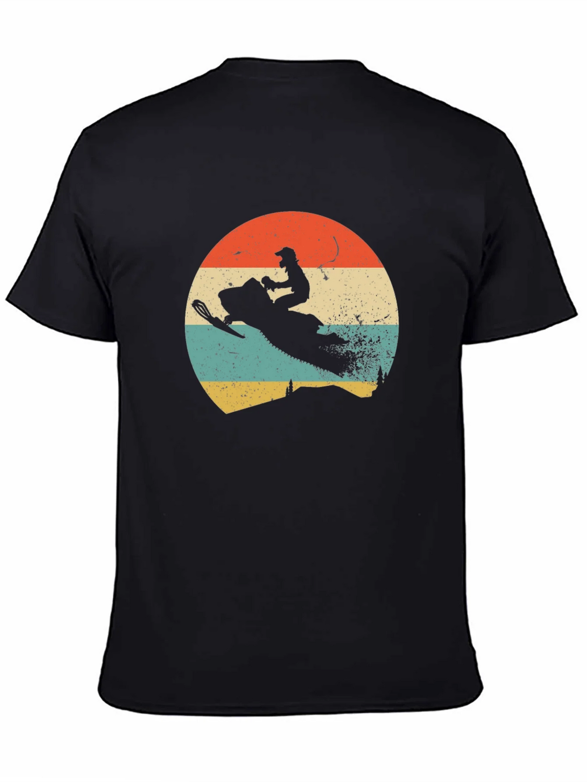 Vintage Snowmobile T-Shirt - Retro Style Rider Tee product image 4