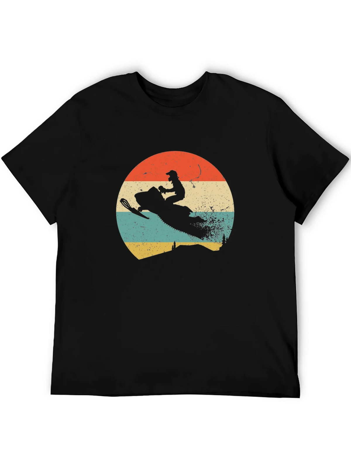 Vintage Snowmobile T-Shirt - Retro Style Rider Tee product image 5